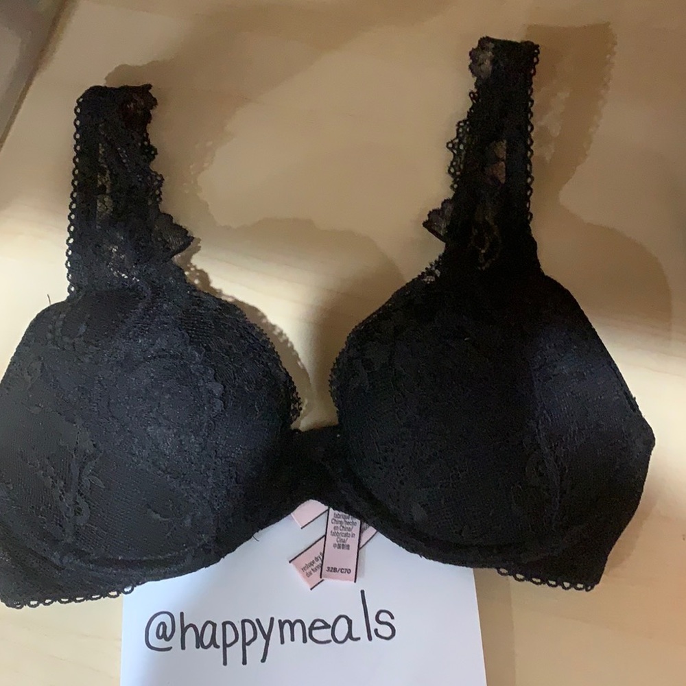 NWT VS VICTORIA'S SECRET PLUNGE ANGELS BRA 32B
